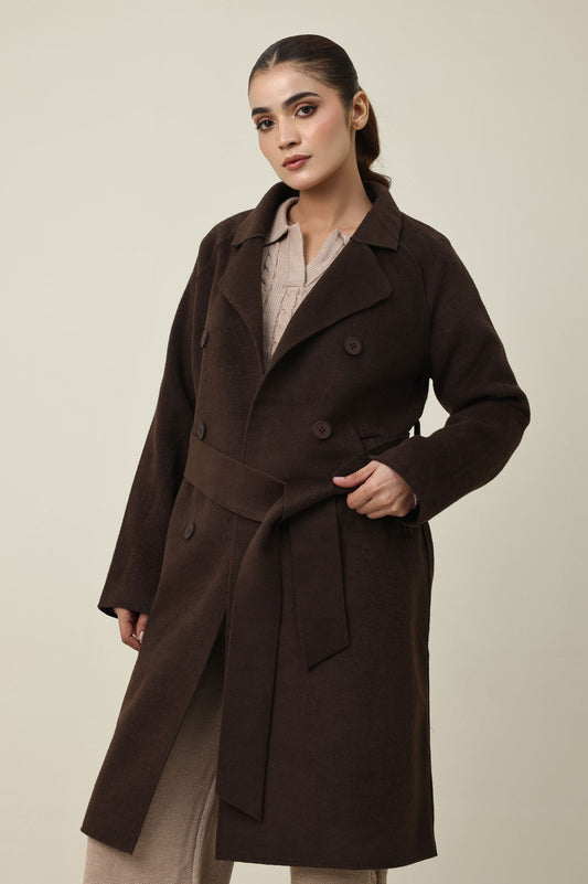HARBOR FOLD COAT-COFFEE