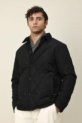 CITYLINE PADDED JACKET-BLACK