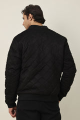 RIDGEWAY PADDED JACKET-BLACK