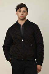 RIDGEWAY PADDED JACKET-BLACK