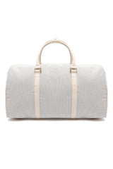 CANVAS WEEKENDER DUFFLE BAG-OFFWHITE