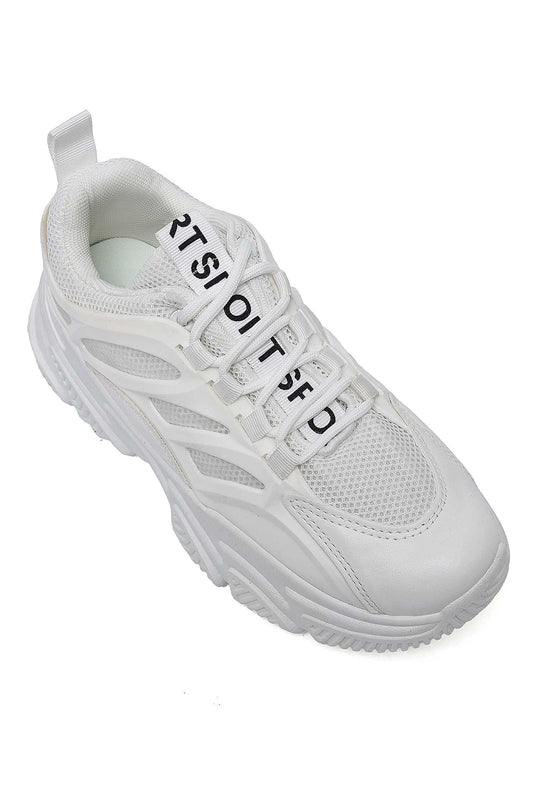 CHIC WOMEN SNEAKERS-WHITE