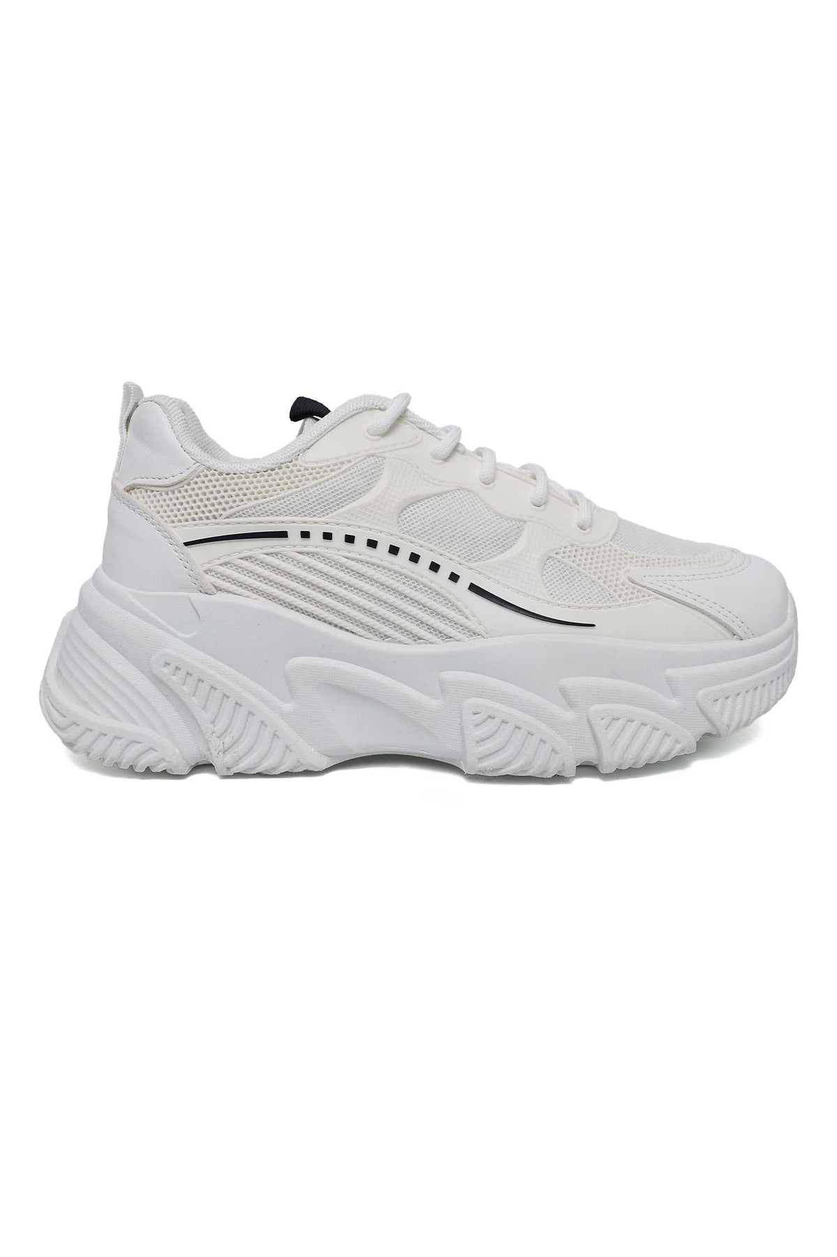 HYPE WALK CHUNKY SNEAKER-WHITE