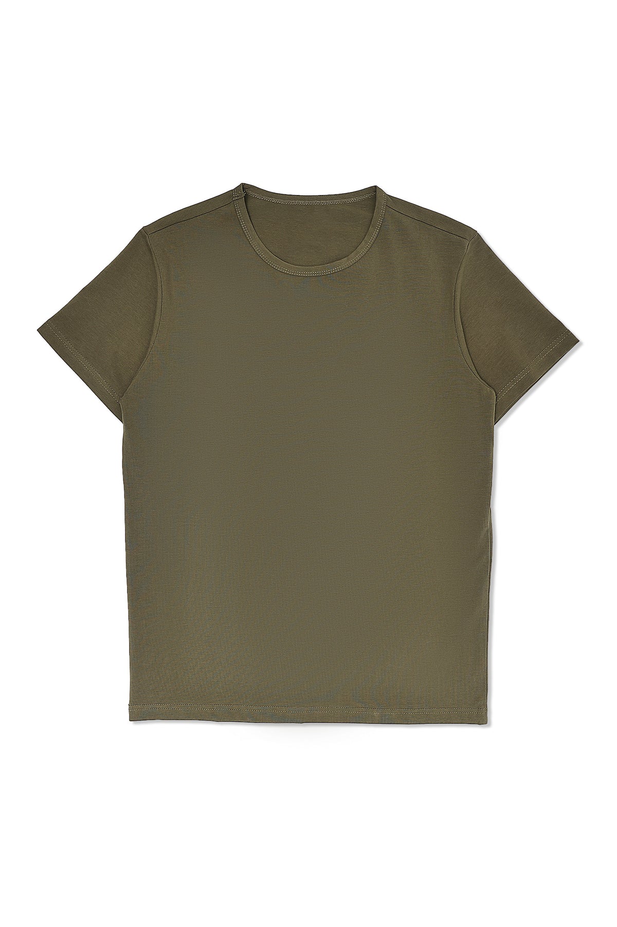 CLASSIC FIT ESSENTIAL TEE-DK/OLIVE