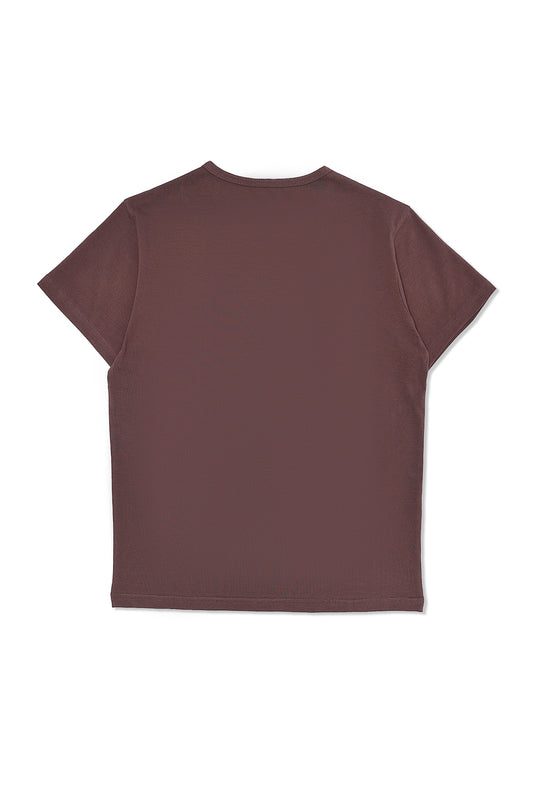 CLASSIC FIT ESSENTIAL TEE-CHOCOLATE
