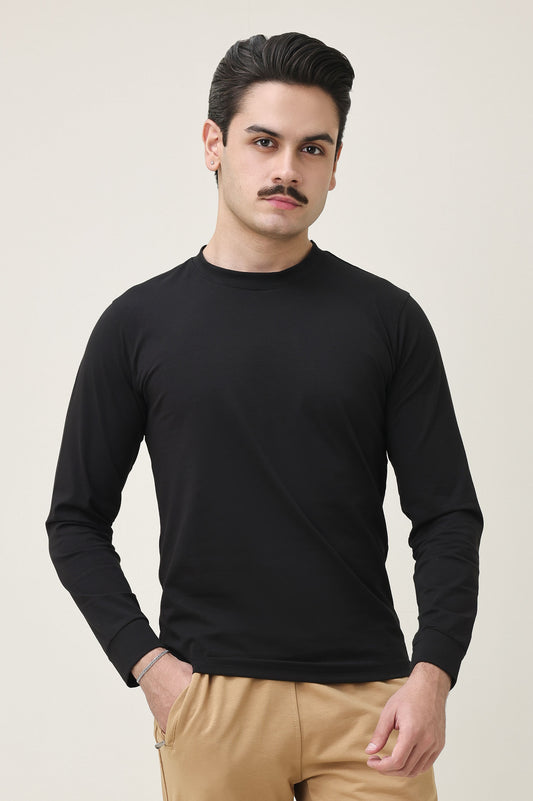CORELINE LONG SLEEVE-BLACK