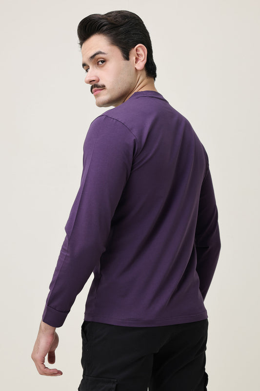 CORELINE LONG SLEEVE-PURPLE