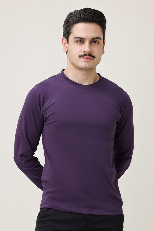 CORELINE LONG SLEEVE-PURPLE