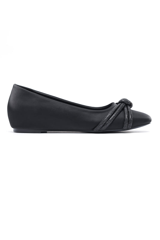 ISLA DIAMANTE KNOT FLAT-BLACK