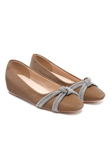 ISLA DIAMANTE KNOT FLAT-COFFEE