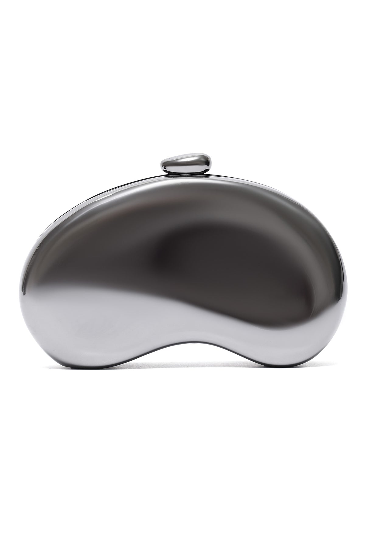 MIRROR CURVE CLUTCH-PEWTER