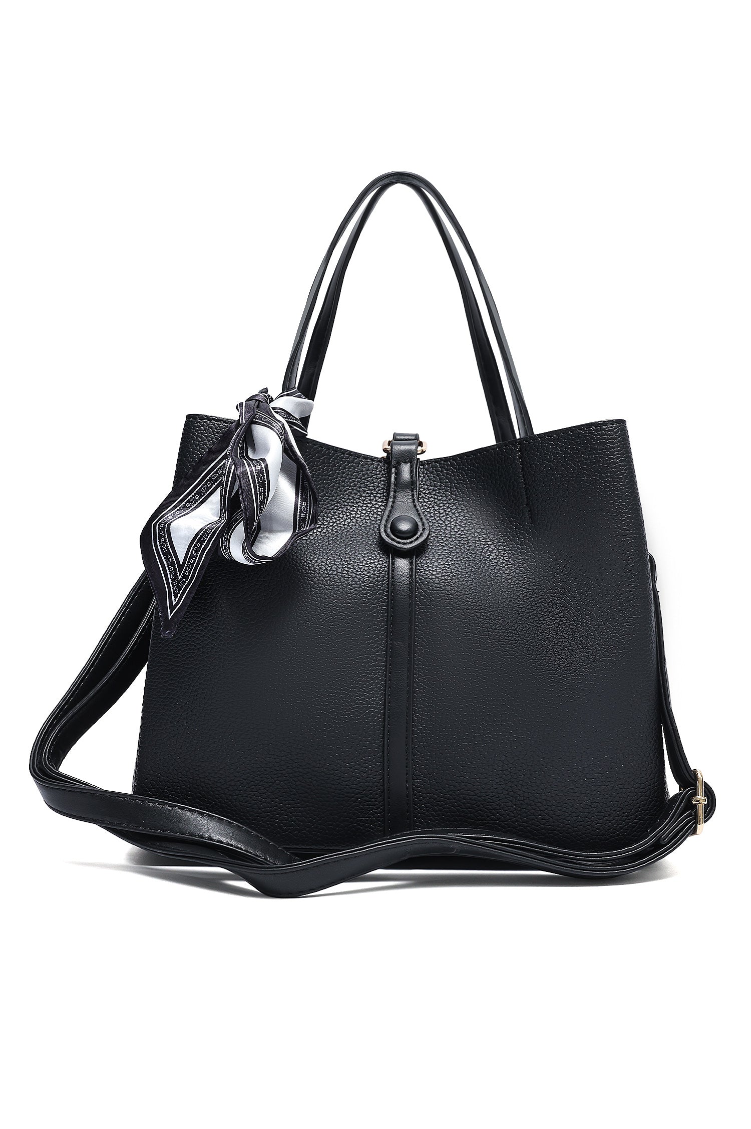 NIGHT LUXE CHAINBAG-BLACK