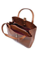 NIGHT LUXE CHAINBAG-BROWN