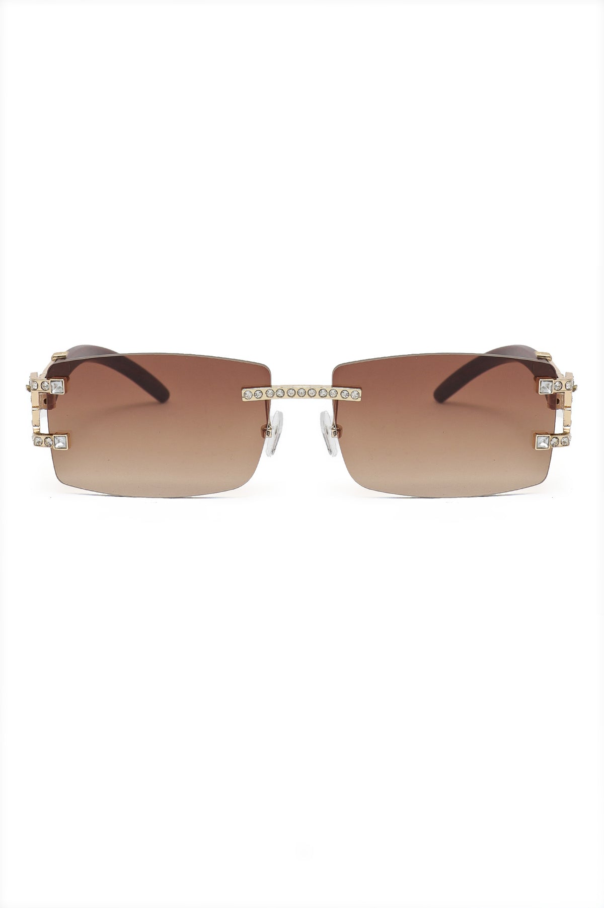 OPULENZA DIAMONDLINE EYEWEAR-BROWN