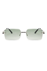 SLASHLINE SPECTACLE RIMLESS GLASSES-GREEN