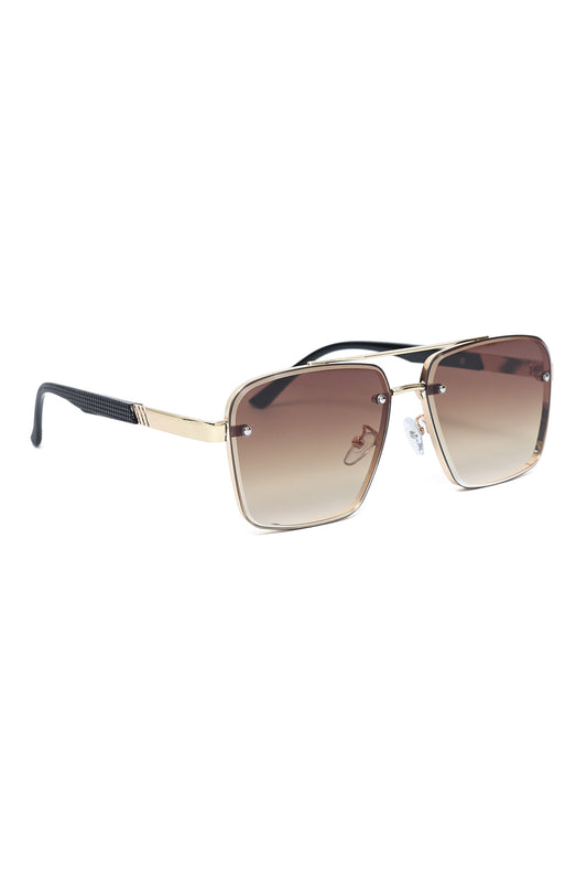 AVIATOR FUSION SHADES-BROWN