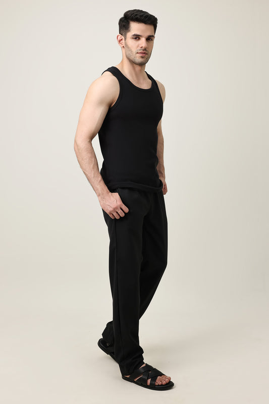 REFINED APPERANCE BOTTOM-BLACK