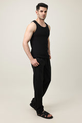 REFINED APPERANCE BOTTOM-BLACK