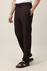 REFINED APPERANCE BOTTOM-BROWN
