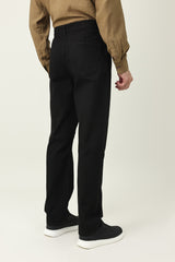 VORTEX FADE CLEAN CUT JEANS-BLACK