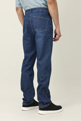 VORTEX FADE CLEAN CUT JEANS-DK/BLUE