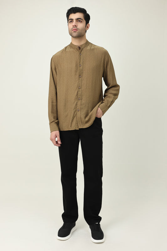 VORTEX FADE CLEAN CUT JEANS-BLACK