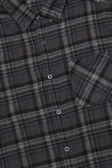 MINI CHECK CASUAL SHIRT-GRY/CHK