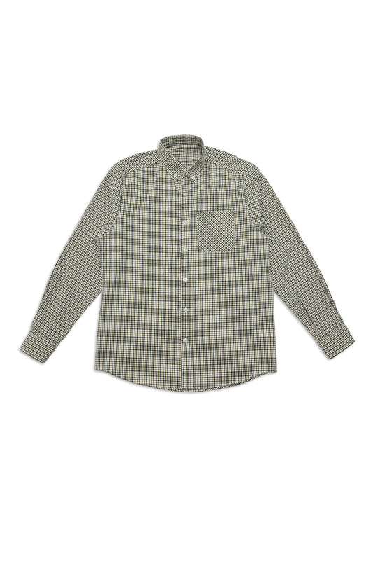 MINI CHECK CASUAL SHIRT-GRN/CHK