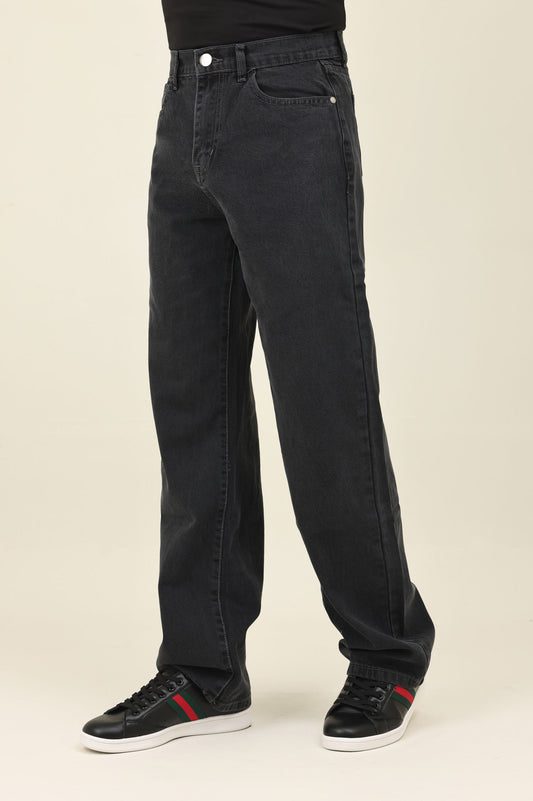 DENIM AXIS JEANS-CHARCOAL