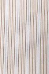 SIGNATURE OXFORD SMART SHIRT-WHT/BEIGE-STRIPE