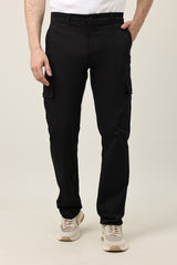 SMOOTH TAILORED BOTTOM-BLACK