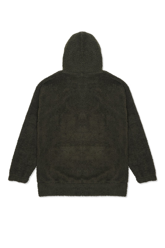 VELTRO COZY SHELL HOODIE-OLIVE