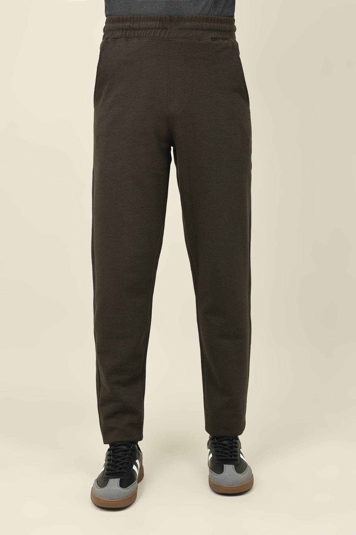 CASUAL JOG PANT-DK/OLIVE