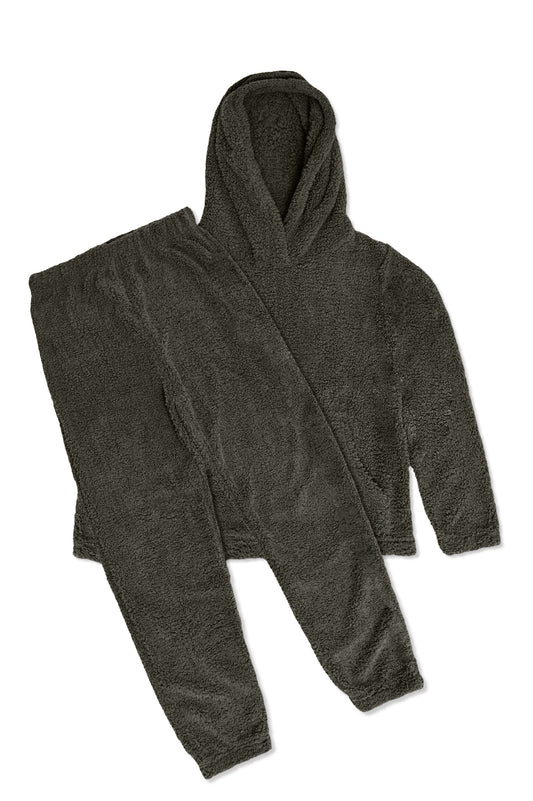 HOMEHAVEN COZY CO-ORD SET-OLIVE