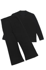 STYLISH BLEND CO-ORD-BLACK