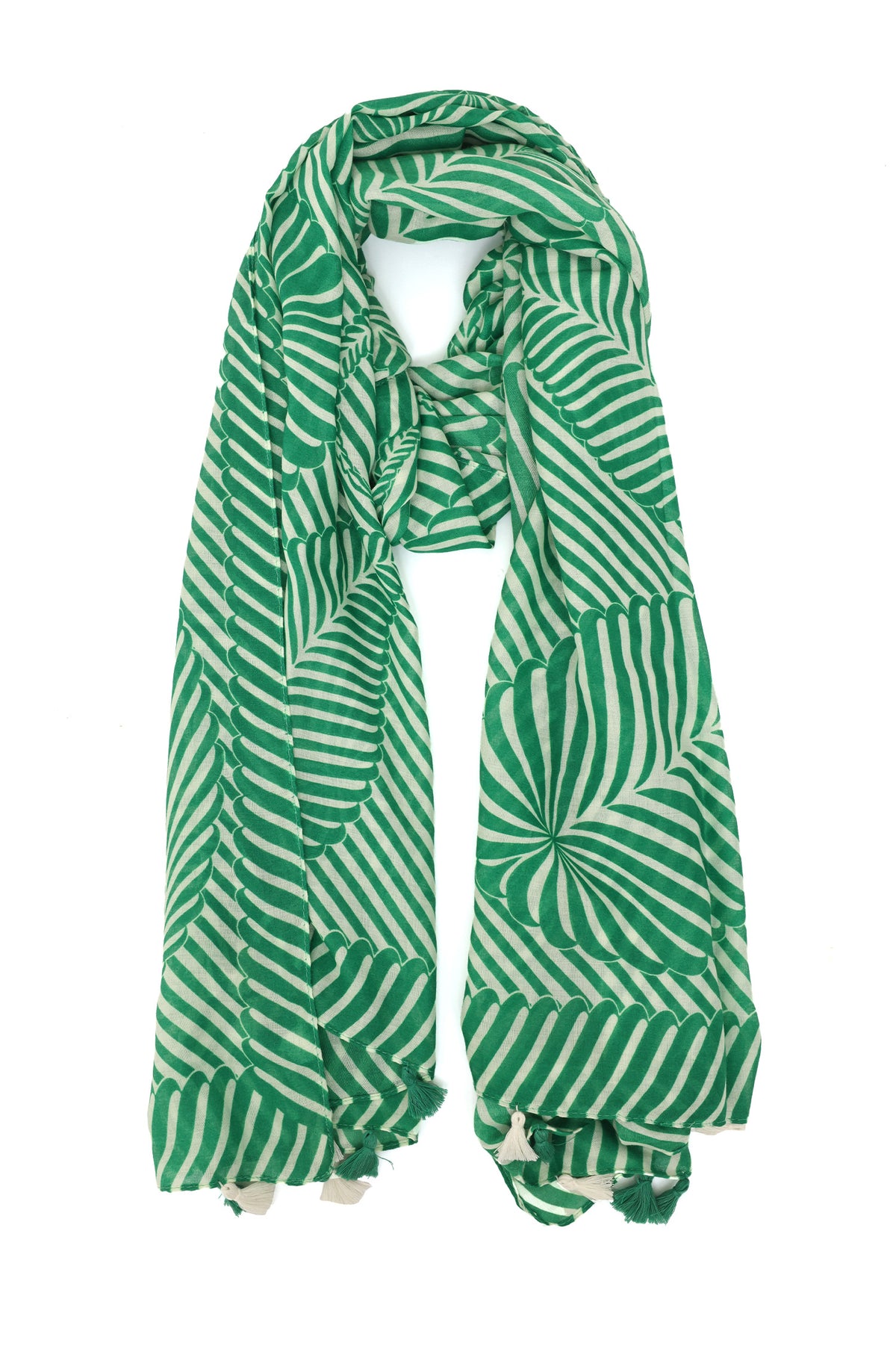 URBAN COTTON CHIC SCARF-GREEN