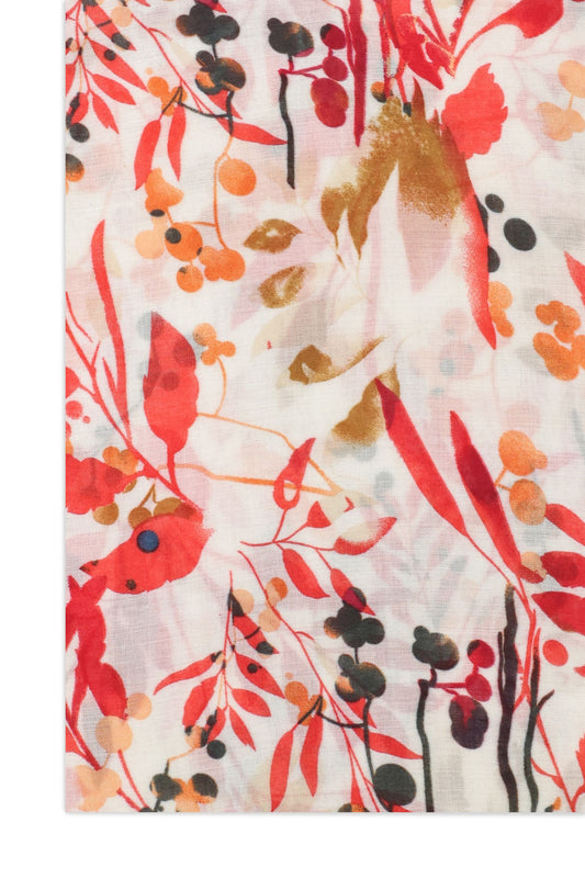 AUTUMN TRAIL SCARF-PINK