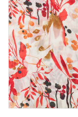 AUTUMN TRAIL SCARF-PINK