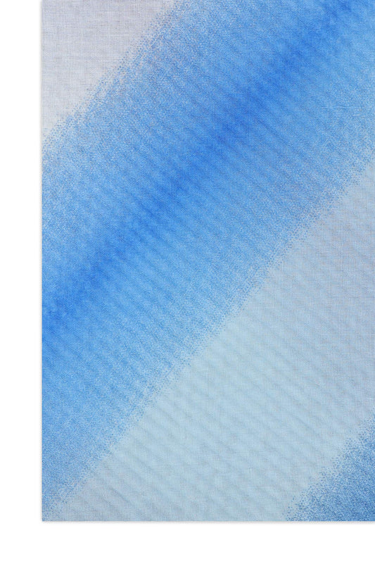 CLOUD TINT SCARF-BLUE