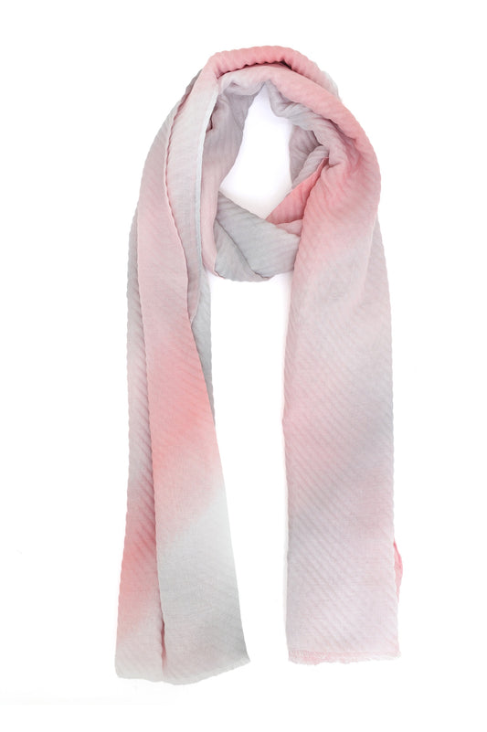 CLOUD TINT SCARF-L-PINK