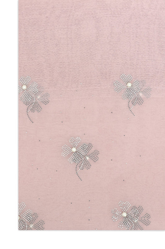 LUMIÉRE BLOOM SCARF-D-PINK