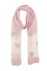 LUMIÉRE BLOOM SCARF-D-PINK