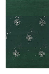 LUMIÉRE BLOOM SCARF-GREEN