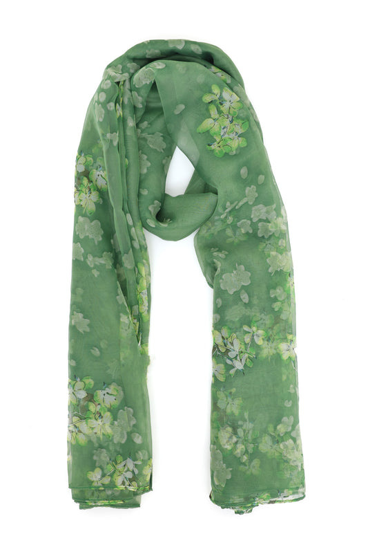 MEADOW MIST SCARF-GREEN