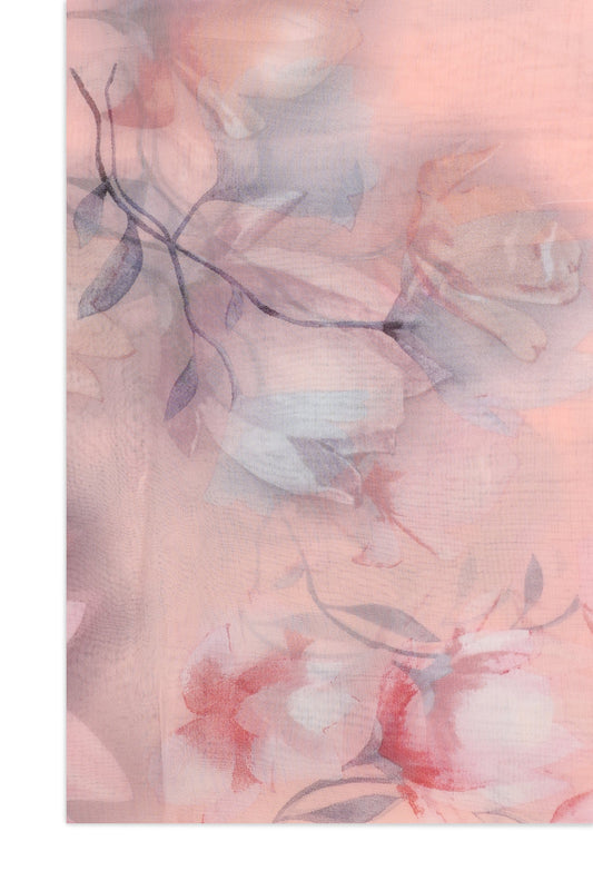 FOLIARIS MIST SCARF-L-PINK