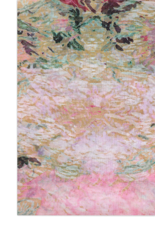 PETALRUSH PRINTED CHIFFON SCARF