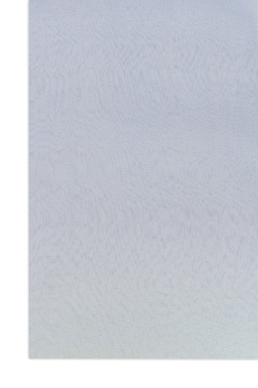 CASCADE MIST CHIFFON SCARF-BEIGE/BLUE