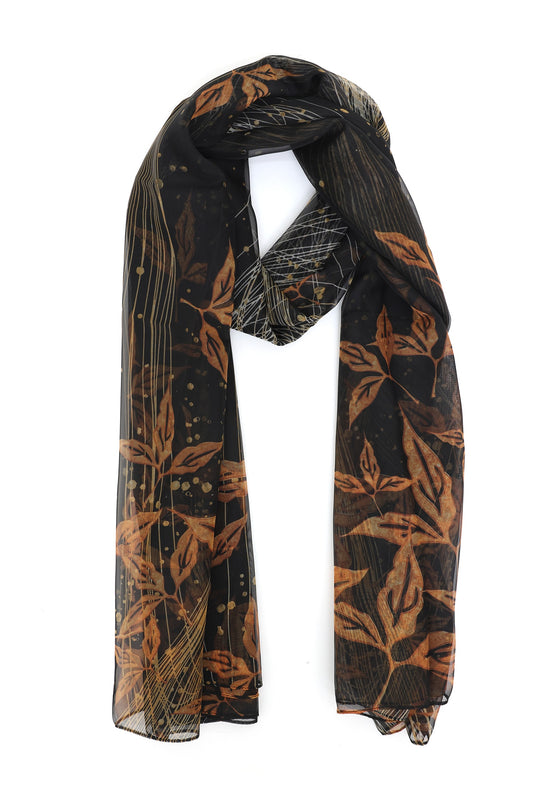 FLORAHALO SHEER BLOSSOM SCARF
