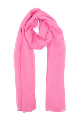 CLOUD-LUX STRIATED SCARF-PINK