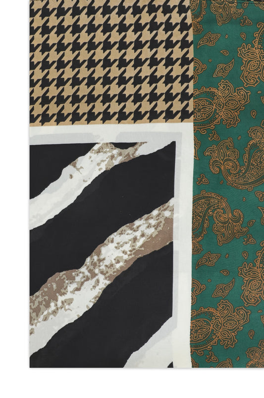 VINTASHADE ART BORDER SCARF